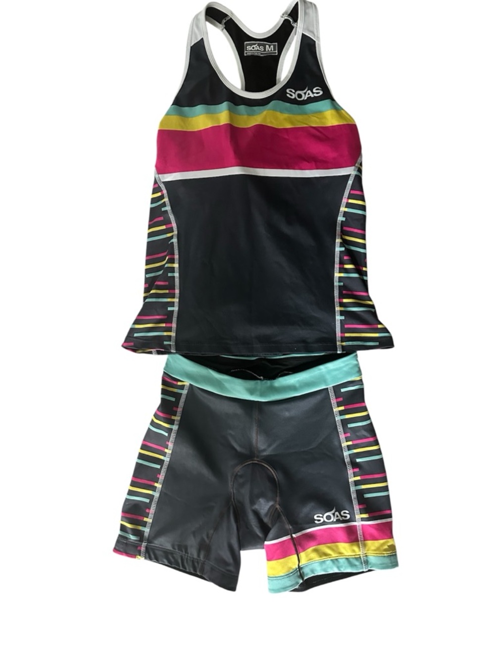 SOAS two piece triathlon(swimming/cycling/running) kit